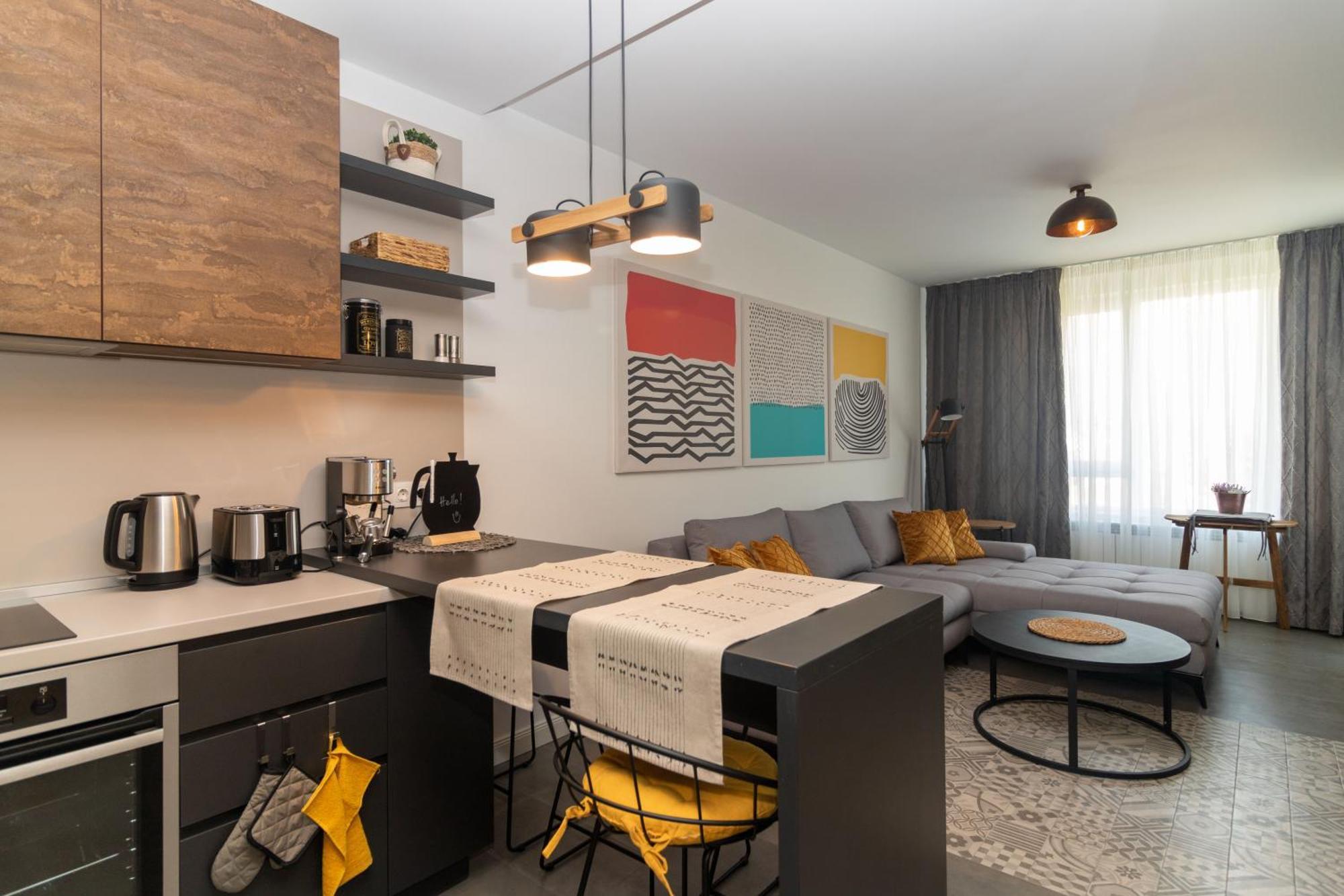 Appartamento Contemporary Charm In Old Sofia Esterno foto